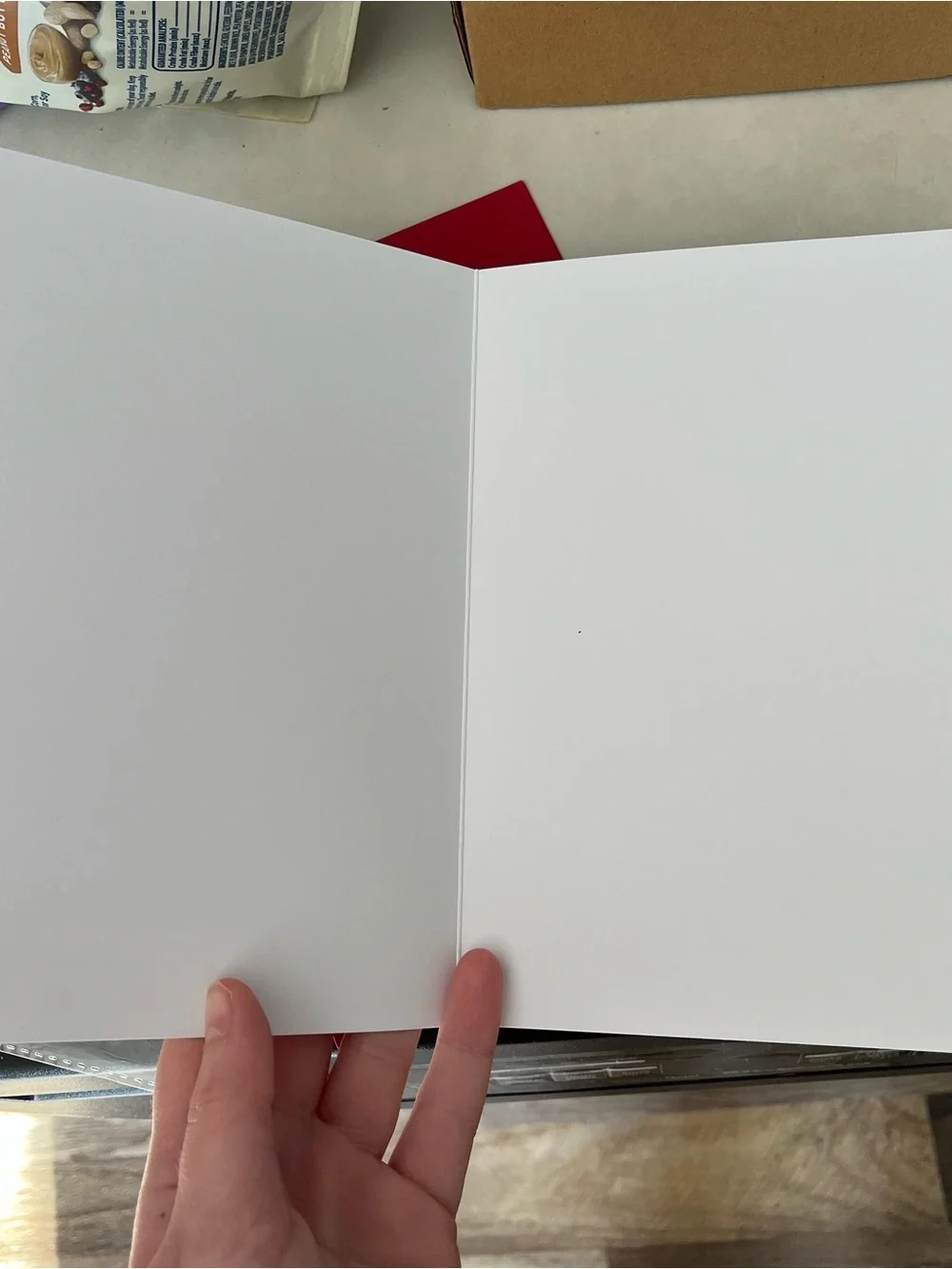 Thank You Awesome Teacher Fill-In Card with Red Envelope
